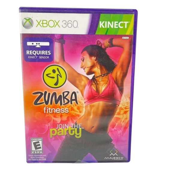 Microsoft Xbox 360 Kinect Zumba Fitness Dance Party Game - Picture 1 of 6